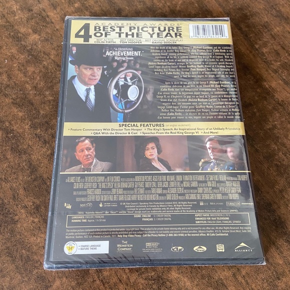 *BNIB* The King’s Speech DVD - Picture 4 of 5